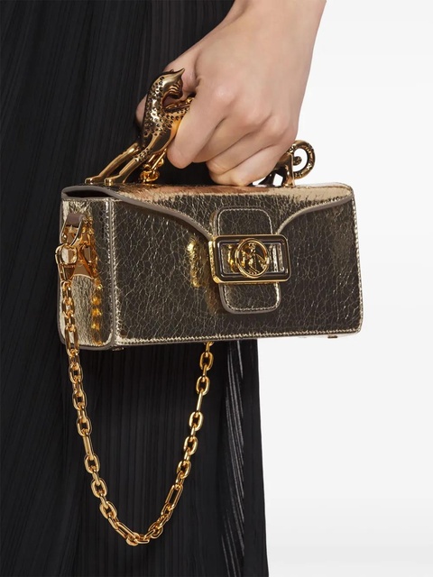 Lanvin Nano Pencil Cat mini bag - Gold - zdjęcie produktu nr 1