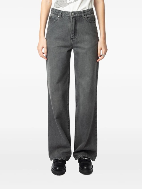 Zadig&Voltaire Elio straight-leg jeans - Grey - zdjęcie produktu nr 1