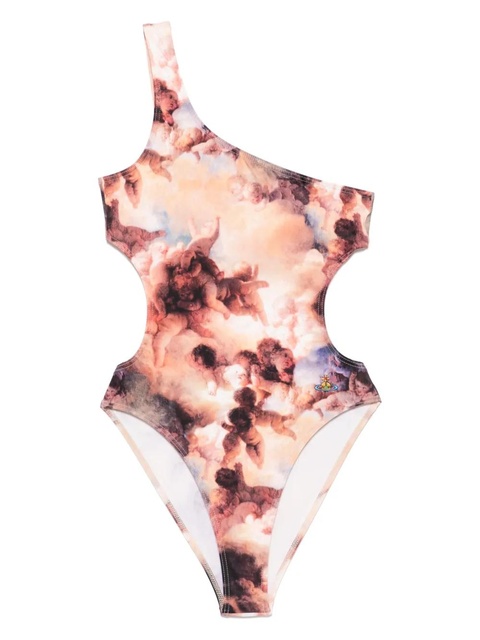 Vivienne Westwood One Shoulder swimsuit - Neutrals - zdjęcie produktu nr 1