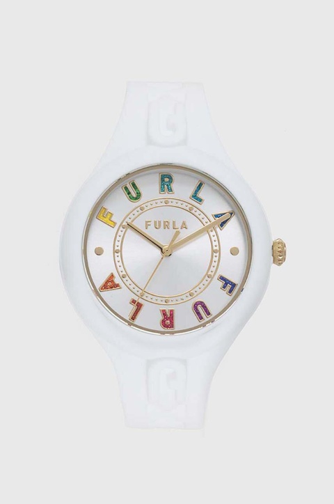 Furla zegarek damski kolor biały WW00056005L2 - zdjęcie produktu nr 2