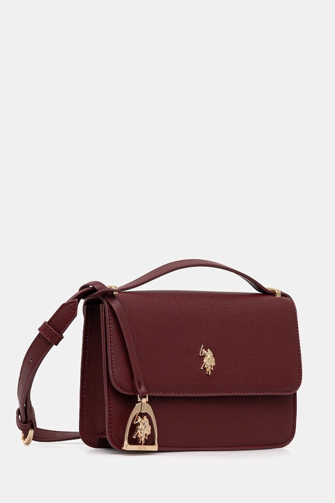 U.S. Polo Assn. torebka Jones kolor bordowy BIUJE8909WVP - zdjęcie produktu nr 2