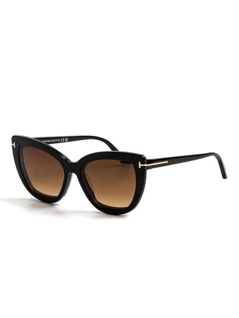 TOM FORD Eyewear cat-eye clip-on glasses - Black - zdjęcie produktu nr 2