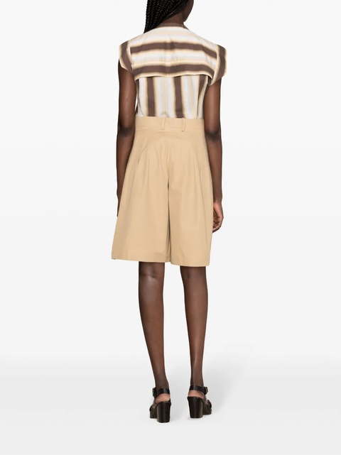 Jil Sander high-waist bermuda shorts - Neutrals - zdjęcie produktu nr 2