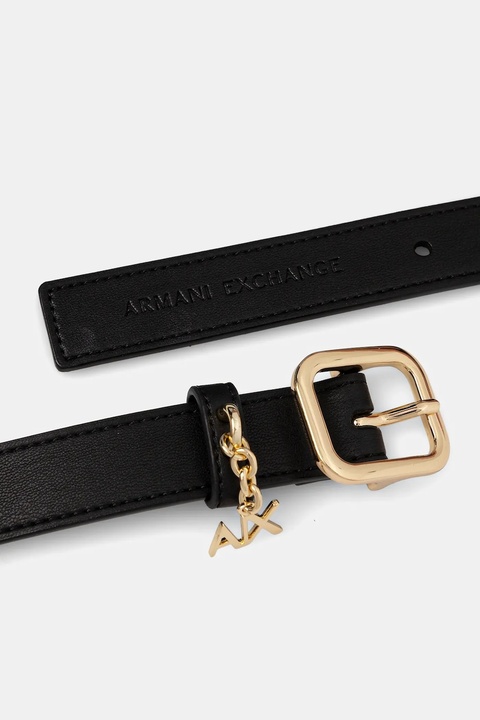 Armani Exchange pasek damski kolor czarny XW001601 AF15634 - zdjęcie produktu nr 1