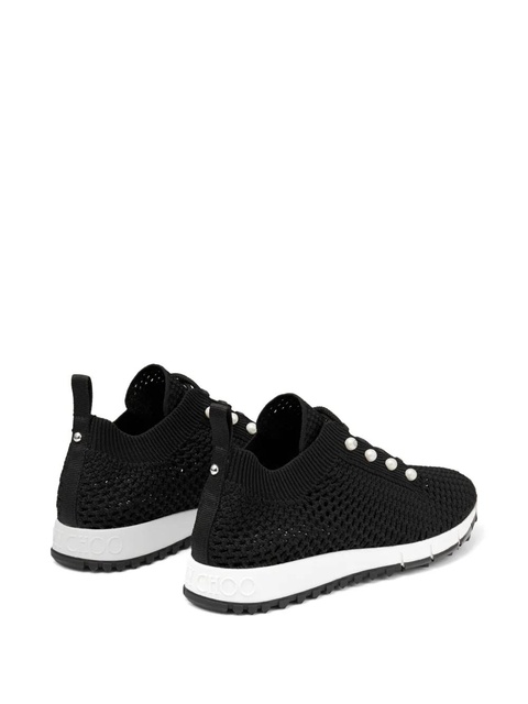 Jimmy Choo Veles pearl-embellished sneakers - Black - zdjęcie produktu nr 1