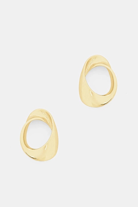 Answear.LAB kolczyki srebrne pozłacane - zdjęcie produktu nr 1