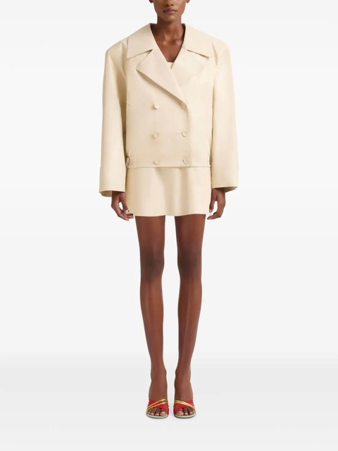 Marni double-breasted jacket - Neutrals - zdjęcie produktu nr 2