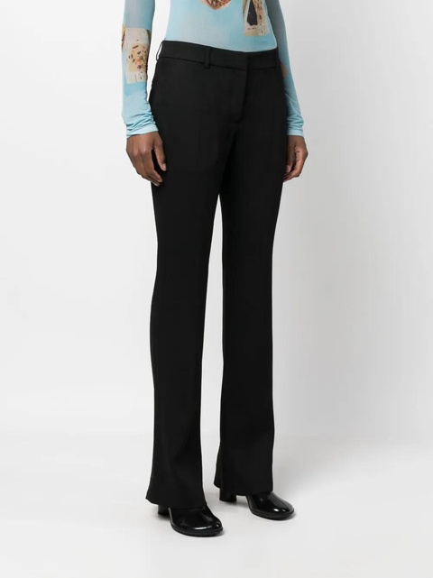 Acne Studios low-rise flared trousers - Black - zdjęcie produktu nr 2
