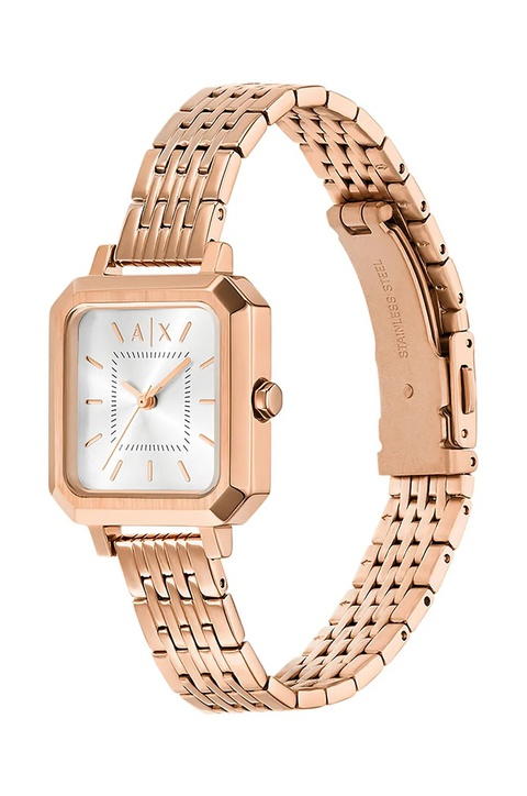 Armani Exchange zegarek i bransoletka kolor złoty AX7164SET - zdjęcie produktu nr 2