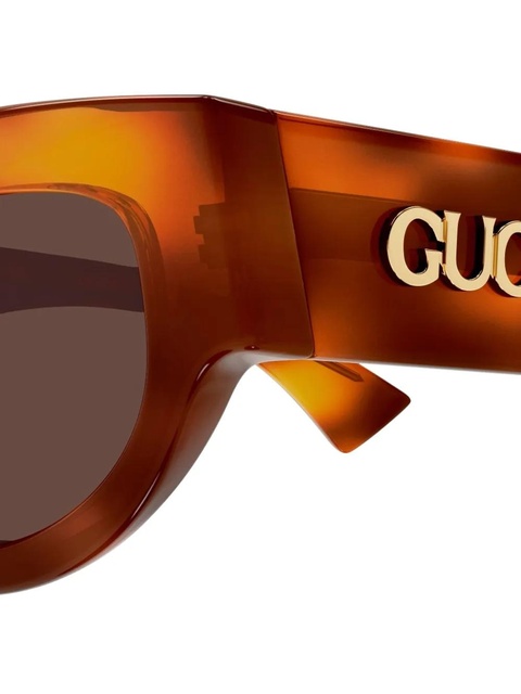 Gucci Eyewear cat-eye sunglasses - Brown - zdjęcie produktu nr 2