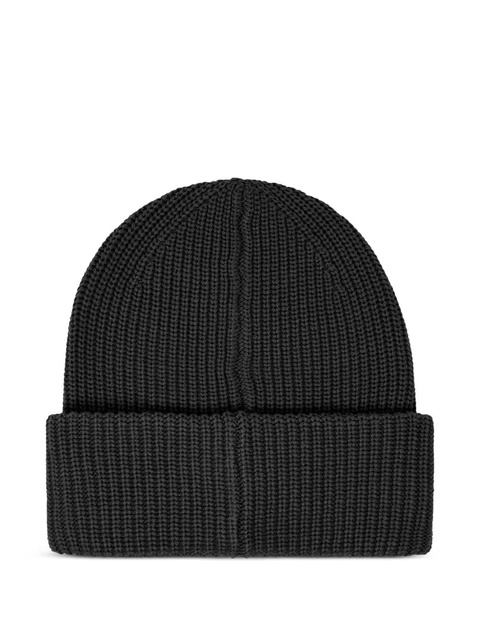 PINKO ribbed-knit beanie - Black - zdjęcie produktu nr 2