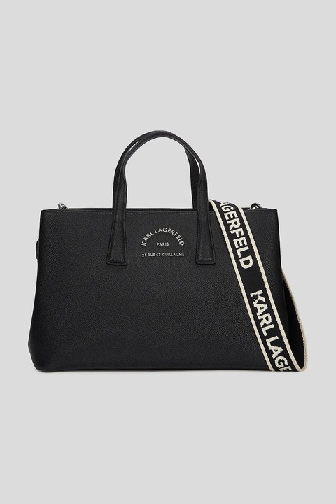 Karl Lagerfeld torebka K/RSG kolor czarny A3W30315 - zdjęcie produktu nr 1