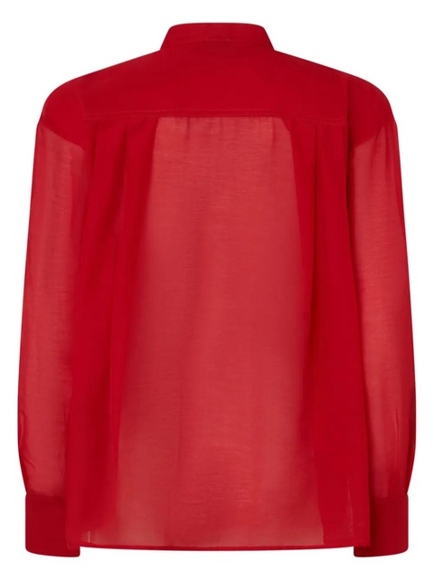 PINKO chest-pocket shirt - Red - zdjęcie produktu nr 2