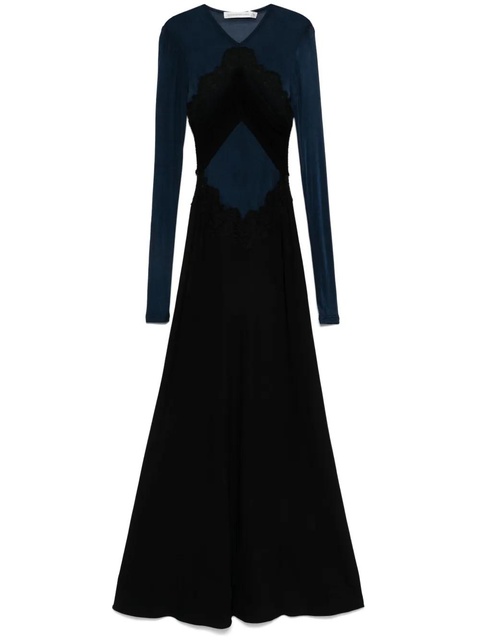 Christopher Esber lace-detailed maxi dress - Black - zdjęcie produktu nr 1