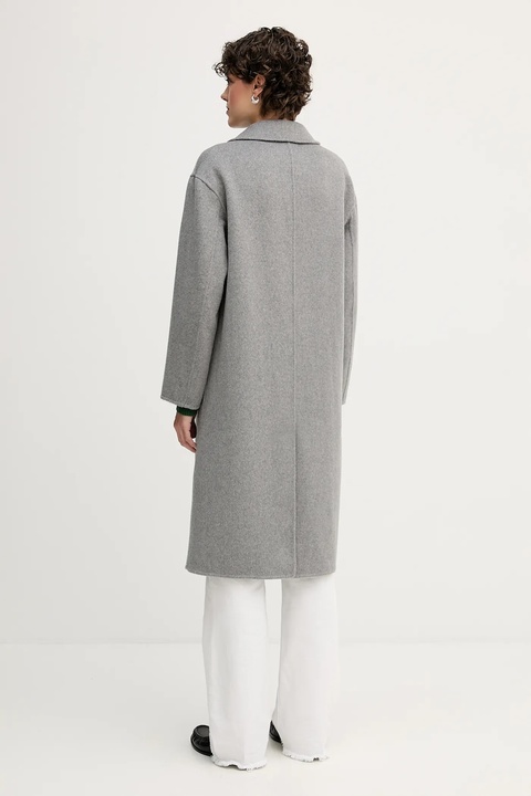 Gaudi płaszcz z dodatkiem wełny kolor szary 521FD35010 - zdjęcie produktu nr 2