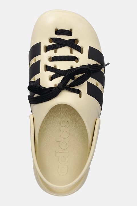 adidas klapki Adilette Clog 2.0 damskie kolor beżowy JR4026 - zdjęcie produktu nr 2
