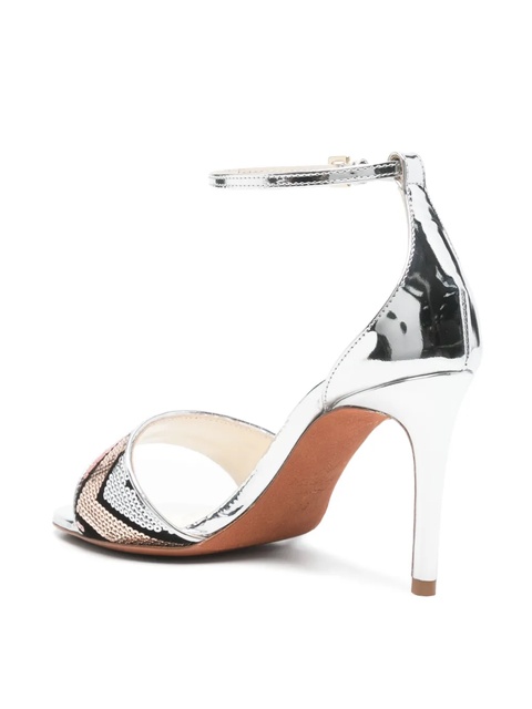 Missoni 80mm sequinned sandals - Silver - zdjęcie produktu nr 2