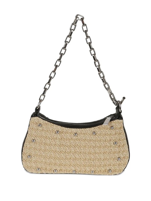 Alexander McQueen stud-embellished shoulder bag - Neutrals - zdjęcie produktu nr 1