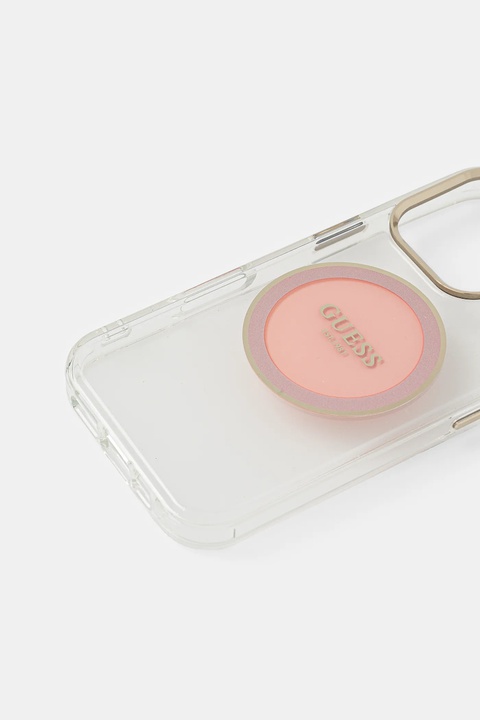 Guess etui na telefon iPhone 16 Pro kolor różowy GUHMP16LHTDRCEDP - zdjęcie produktu nr 2