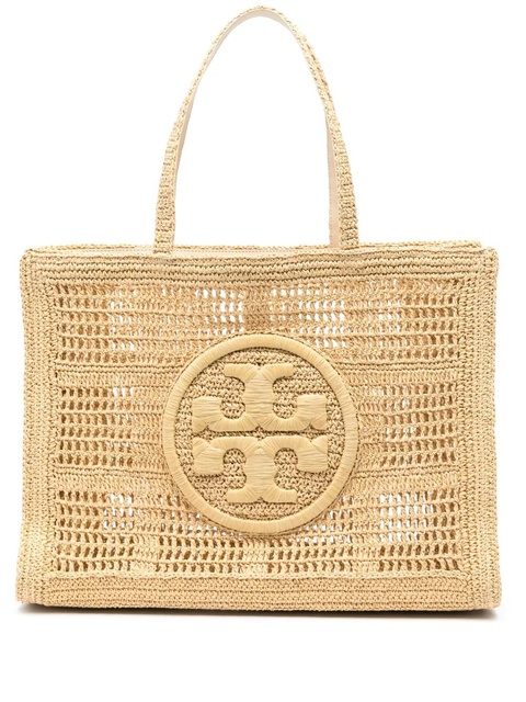 Tory Burch large Ella crochet tote bag - Neutrals - zdjęcie produktu nr 1