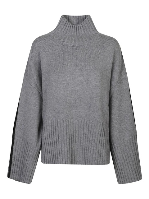 PINKO side-stripe sweater - Grey - zdjęcie produktu nr 2