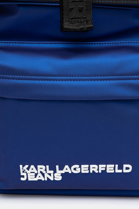 Karl Lagerfeld Jeans plecak kolor niebieski duży gładki A3M30246 - zdjęcie produktu nr 2