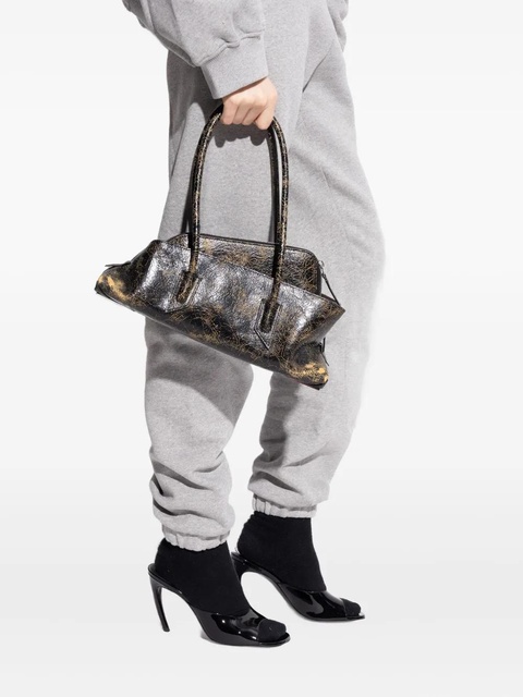 The Attico small La Passeggiata top-handle zip tote bag - Black - zdjęcie produktu nr 2