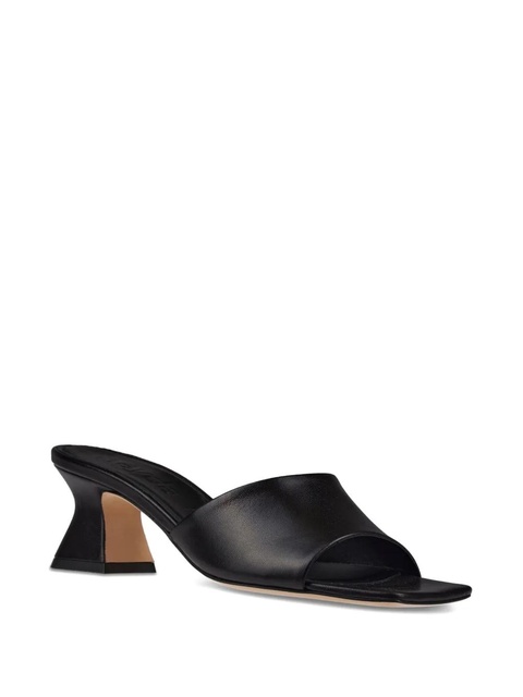 Aeyde 45mm leather sandals - Black - zdjęcie produktu nr 2