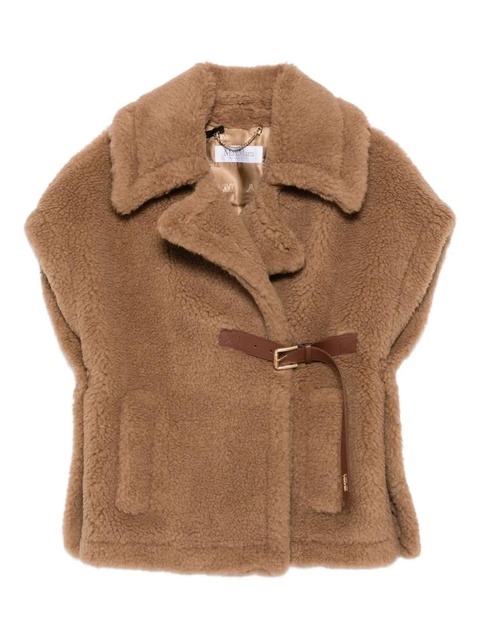Max Mara Abavo faux-fur cape jacket - Brown - zdjęcie produktu nr 1