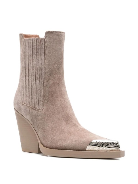 Paris Texas 100mm Dallas ankle boots - Neutrals - zdjęcie produktu nr 1