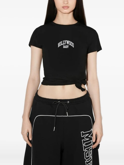 MISBHV knot-detailed T-shirt - Black - zdjęcie produktu nr 1