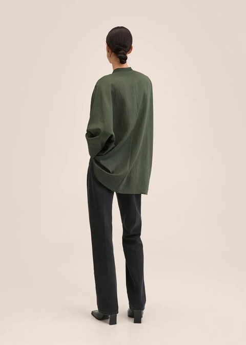 Lejąca bluzka oversize - zdjęcie produktu nr 2