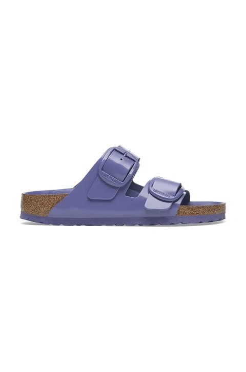 Birkenstock klapki skórzane Arizona Big Buckle damskie kolor fioletowy 1029383 - zdjęcie produktu nr 1