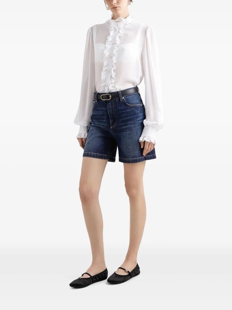Dolce & Gabbana ruffled shirt - White - zdjęcie produktu nr 1