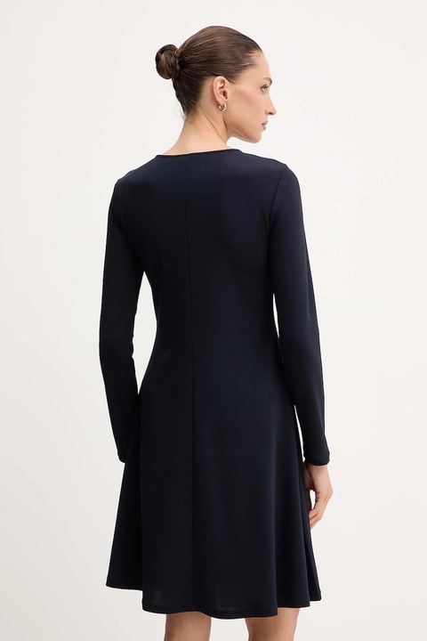 Weekend Max Mara sukienka CALIFFO kolor granatowy mini rozkloszowana 2525626012600 - zdjęcie produktu nr 2