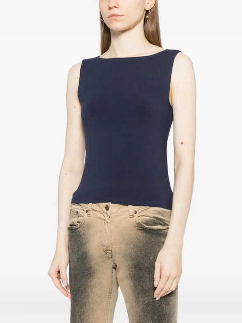 Reformation Dusk knit top - Blue - zdjęcie produktu nr 2