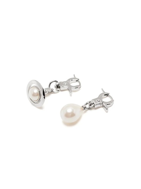 Vivienne Westwood Claude drop earrings - Silver - zdjęcie produktu nr 2