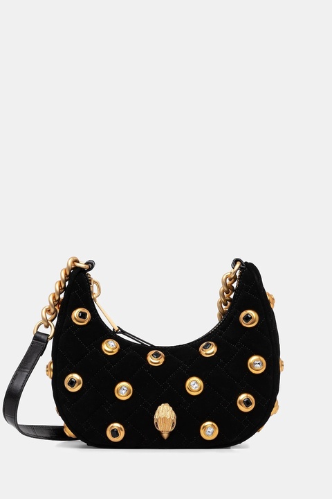 Kurt Geiger London torebka skórzana KENSINGTON kolor czarny 5014200289 - zdjęcie produktu nr 1