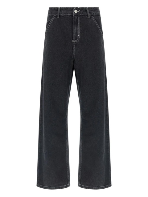 Carhartt WIP high-waisted wide-leg jeans - Black - zdjęcie produktu nr 1