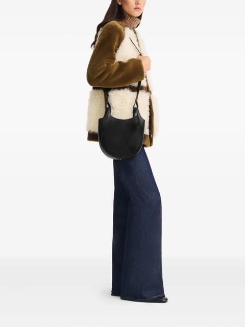 Longchamp small Le Foulonné leather cross body bag - Black - zdjęcie produktu nr 2