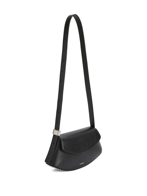Jil Sander small Eldorado leather shoulder bag - Black - zdjęcie produktu nr 2