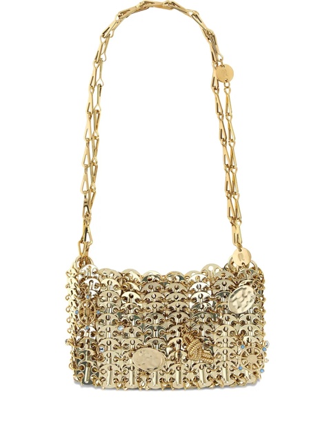 Rabanne 1969 metal-mesh mini bag - Gold - zdjęcie produktu nr 1