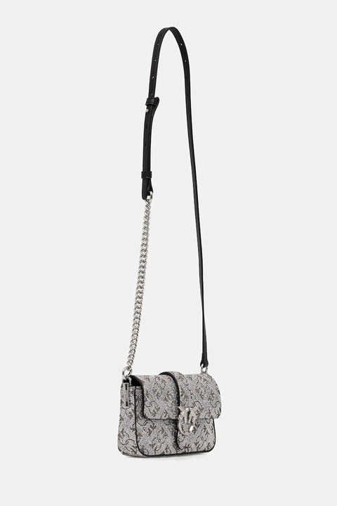 Pinko torebka kolor srebrny 105353 A20D - zdjęcie produktu nr 2