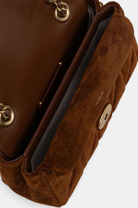 Coach torebka zamszowa Tabby 20 kolor brązowy CCK48 - zdjęcie produktu nr 1