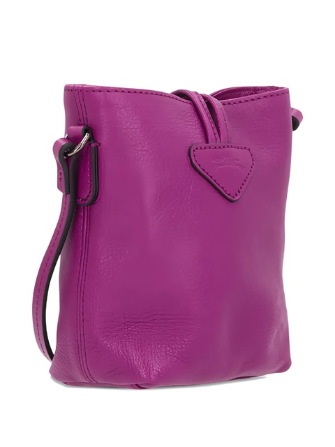 Longchamp Roseau leather shoulder bag - Purple - zdjęcie produktu nr 2
