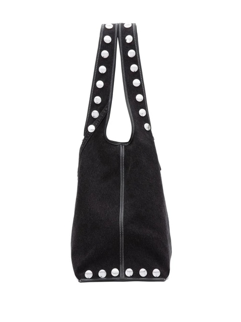3.1 Phillip Lim Market denim tote bag - Black - zdjęcie produktu nr 2