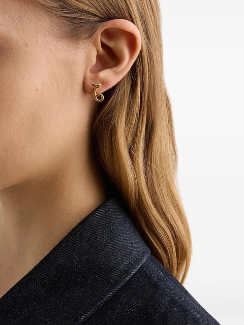 Jil Sander zodiac-sign single earring - Gold - zdjęcie produktu nr 2