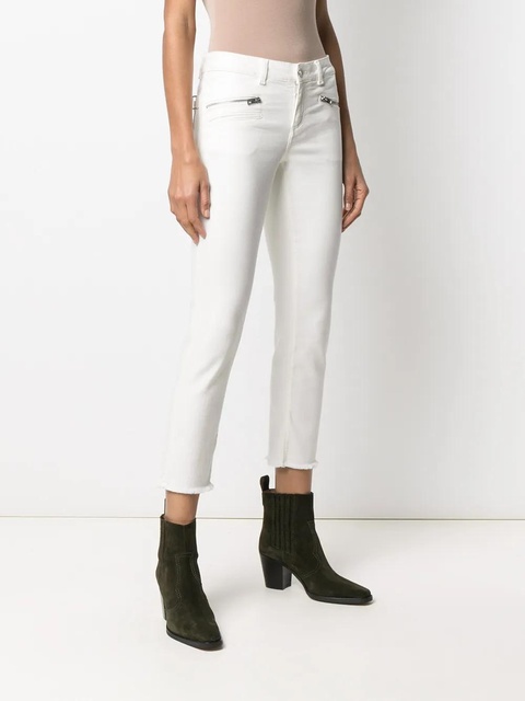 Zadig&Voltaire Ava cropped slim-cut jeans - White - zdjęcie produktu nr 2