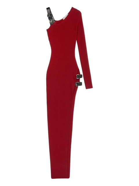 Blumarine buckle-detail dress - Red - zdjęcie produktu nr 1