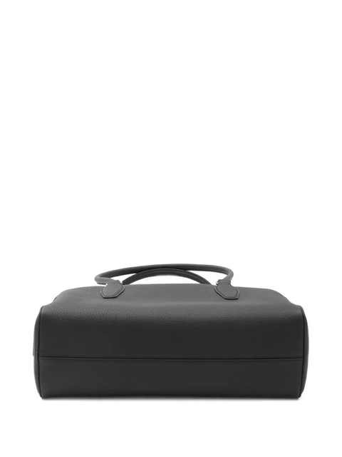 The Row medium India leather shoulder bag - Black - zdjęcie produktu nr 2